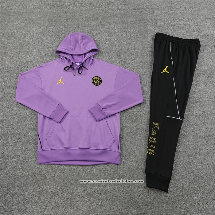 Fato de Treino Hoodie
 Paris Saint-Germain Jordan 2023 Crianca
 Purpura
